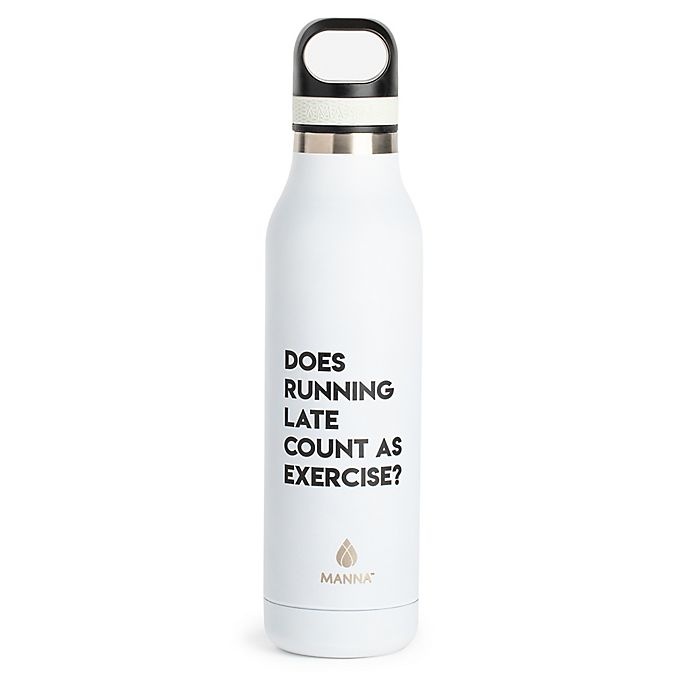 slide 1 of 1, Manna Organics Ranger Sport Stainless Steel Insulated Water Bottle - White, 24 oz