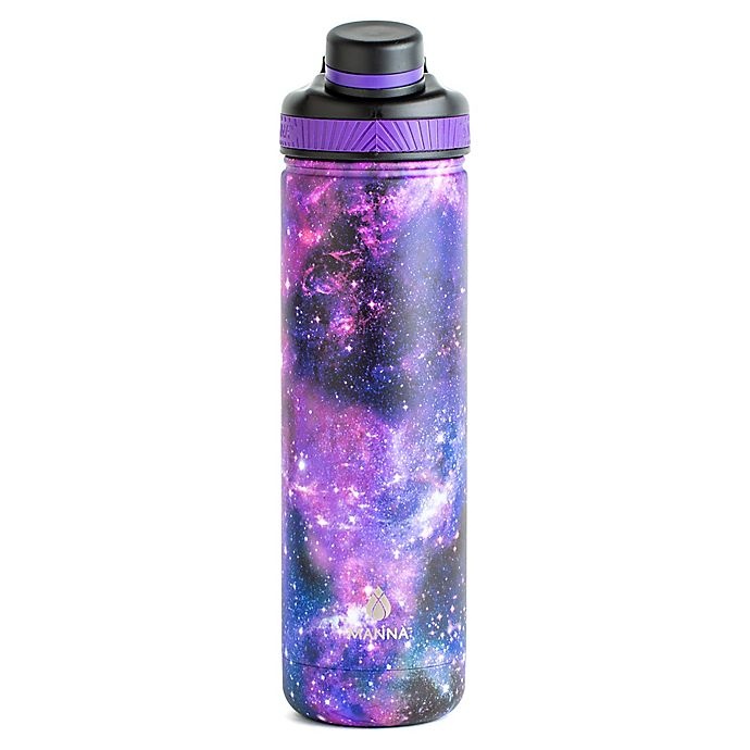 slide 2 of 2, Manna Organics Ranger Pro Water Bottle - Galaxy Blue, 26 oz