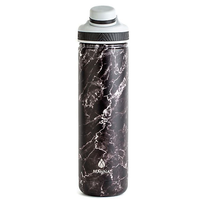 slide 2 of 2, Manna Organics Ranger Pro Water Bottle - Black Marble, 26 oz