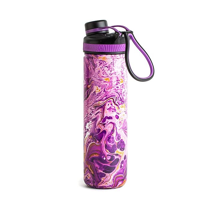 slide 2 of 2, Manna Organics Ranger PRO Water Bottle - Purple, 26 oz