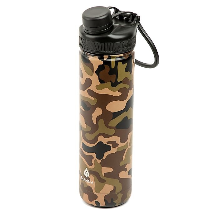 slide 2 of 2, Manna Organics Ranger PRO Water Bottle - Camoflage, 26 oz