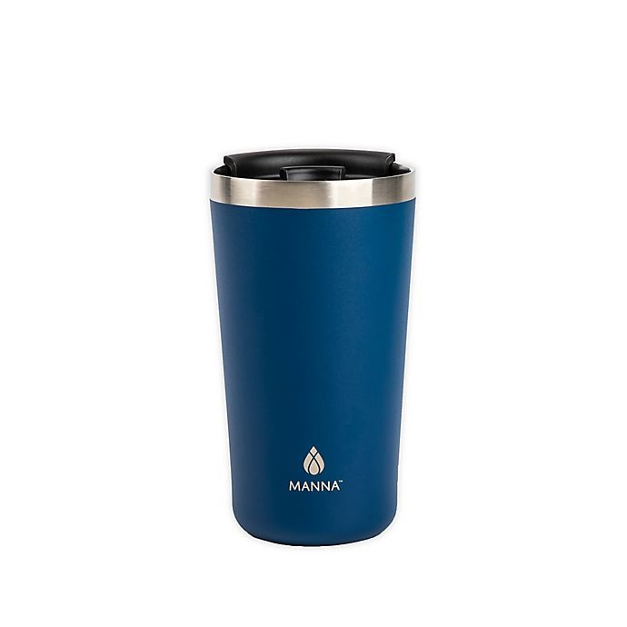 slide 1 of 1, Manna Ranger Pint Travel Mug - Navy, 18 oz