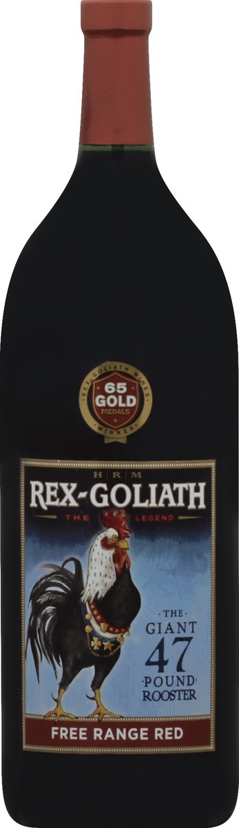 slide 2 of 2, Rex-Goliath Rex Goliath 1.5L Free Range Red, 1.5 liter