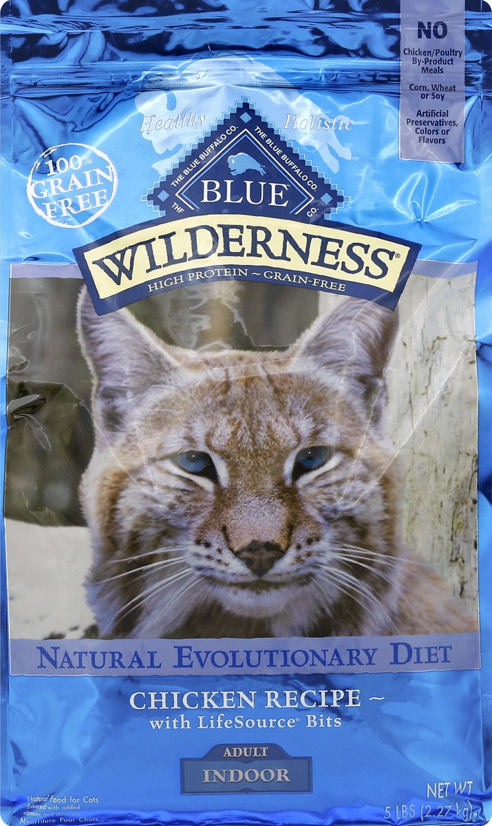 slide 1 of 7, BLUE BUFFALO BLUE Food for Cats 5 lb, 5 lb