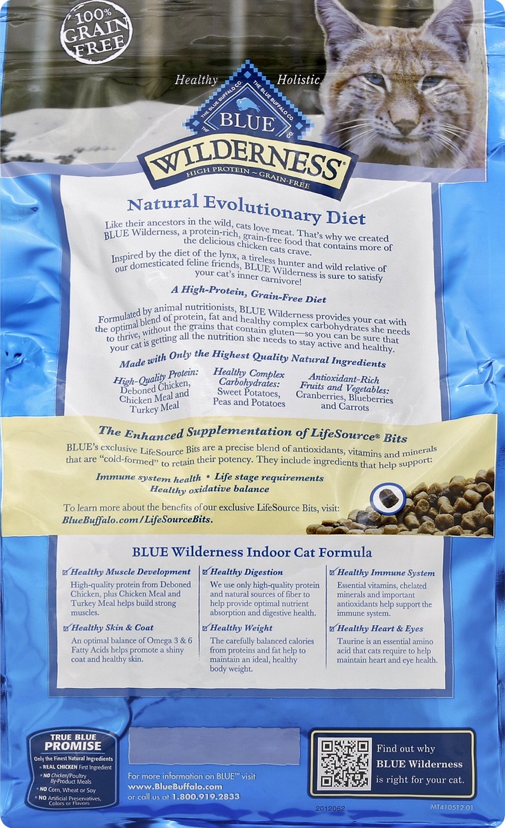slide 3 of 7, BLUE BUFFALO BLUE Food for Cats 5 lb, 5 lb