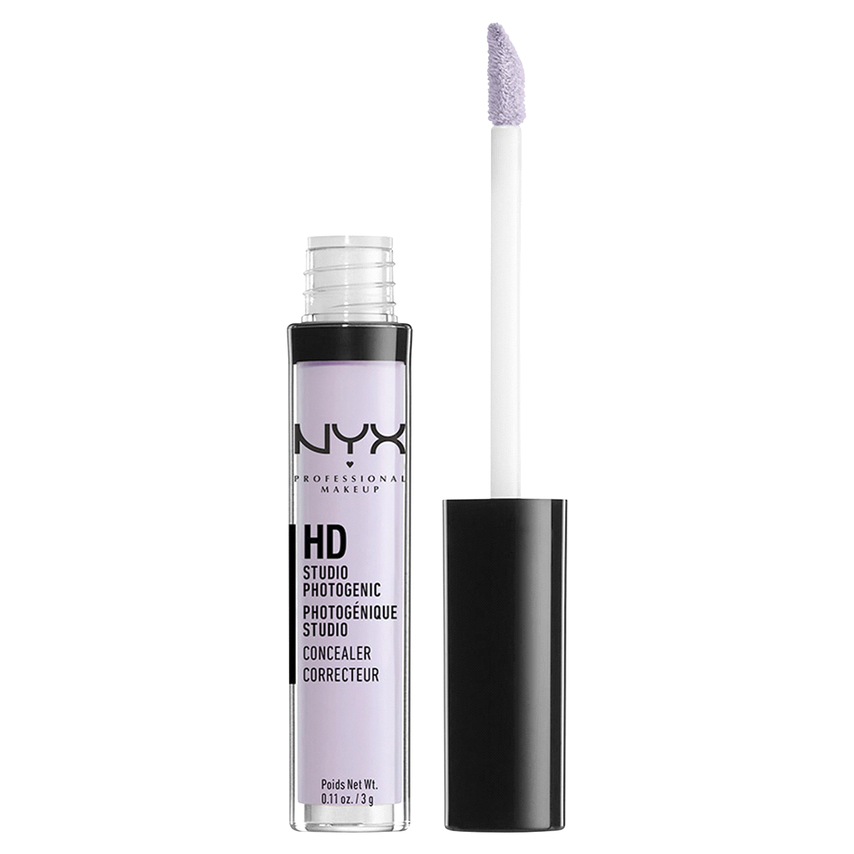 slide 1 of 1, Nyx Professional Makeup Concealer Wand Lavender, 0.11 oz