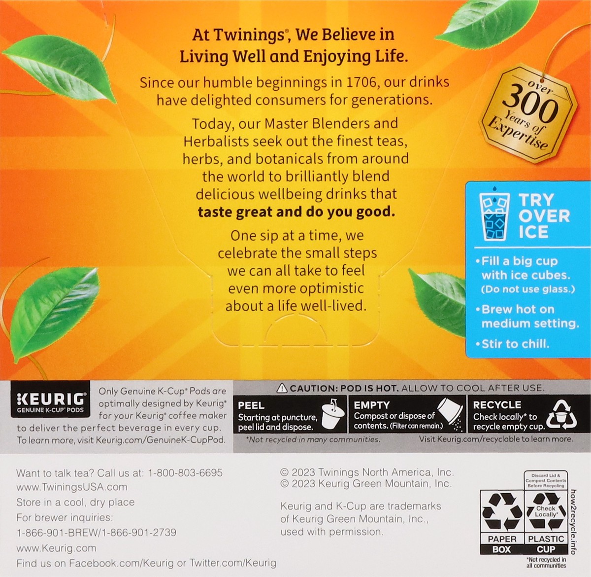 slide 9 of 12, Twining Tea Kcup Chai Latte 18pc - 18 CT, 18 ct