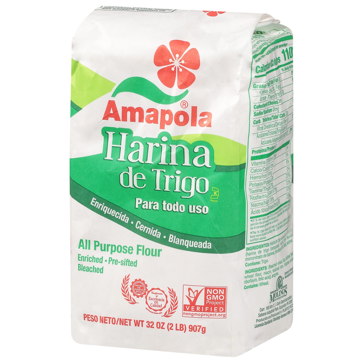 slide 7 of 9, Amapola All Purpose Flour 32 oz, 32 oz