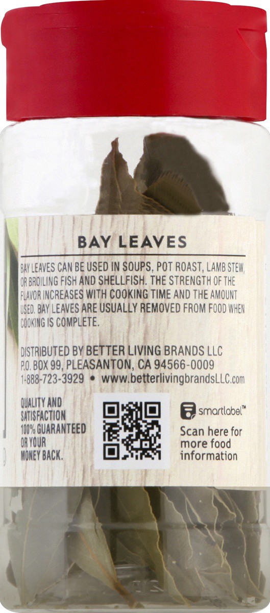 slide 2 of 7, Signature Select Bay Leaves 0.12 oz, 0.12 oz