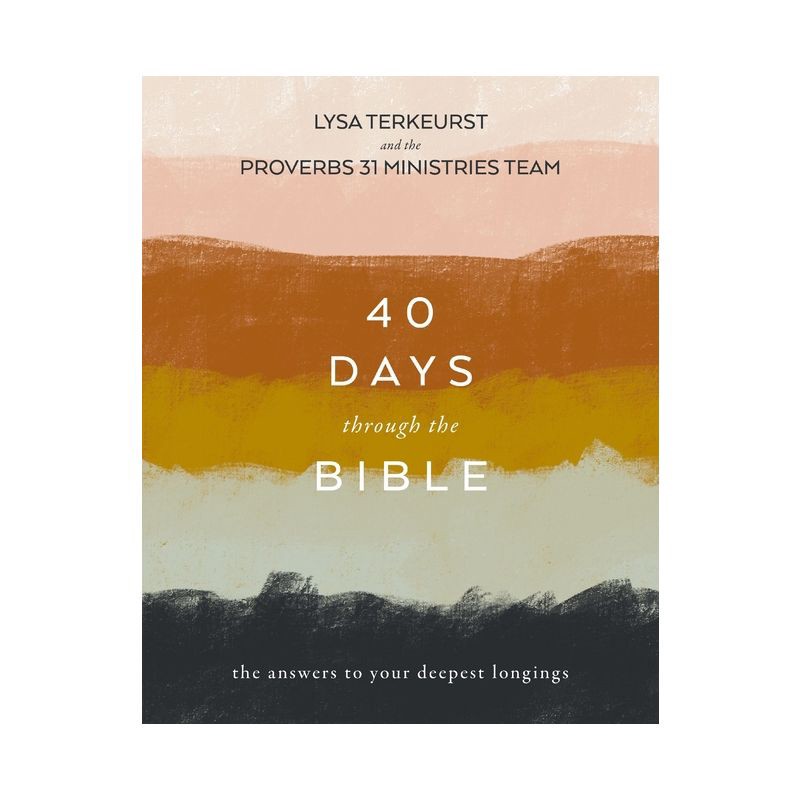 slide 1 of 1, Harper Christian 40 Days Through the Bible - by Lysa TerKeurst (Paperback), 1 ct