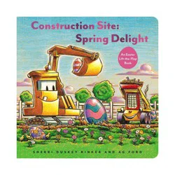 Chronicle Books Construction Site: Spring Delight - (Goodnight, Goodnight Construction Site) by Sherri Duskey Rinker (Board Book)