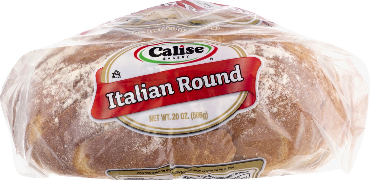 slide 2 of 10, Calise Bakery Round Sliced Italian Bread, 20 oz