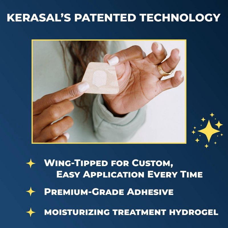 slide 5 of 9, Kerasal Nighttime Fungal Nail Patches - 14ct, 14 ct