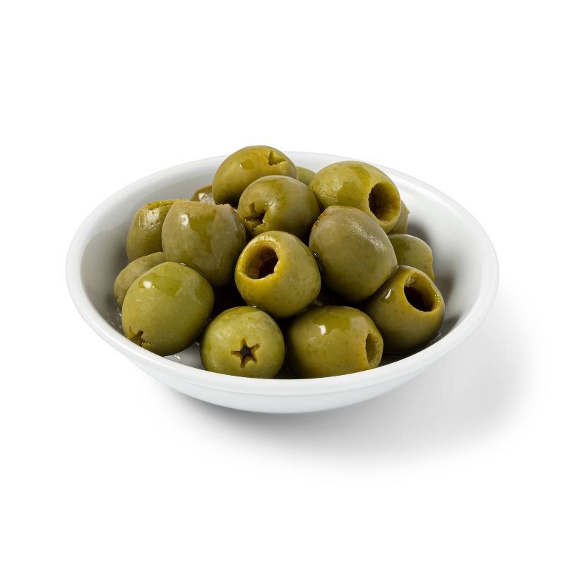 slide 2 of 3, Castelvetrano Pitted Olives - 6oz - Good & Gather™, 6 oz