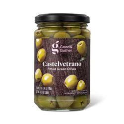 Castelvetrano Pitted Olives - 6oz - Good & Gather™