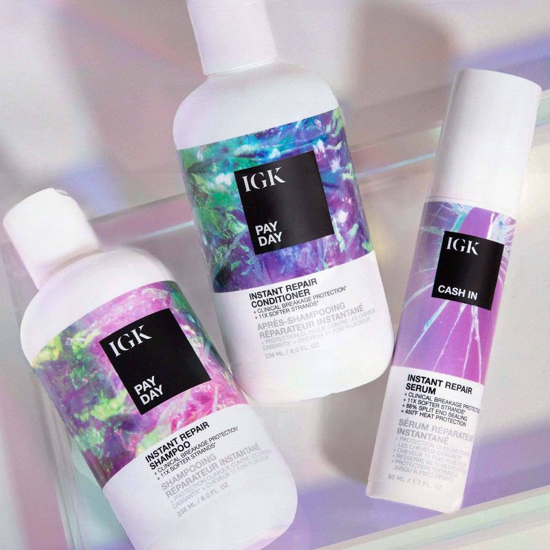 slide 8 of 10, IGK Repair Women's Multitasking Serum - 1.4 fl oz - Ulta Beauty, 1.4 fl oz