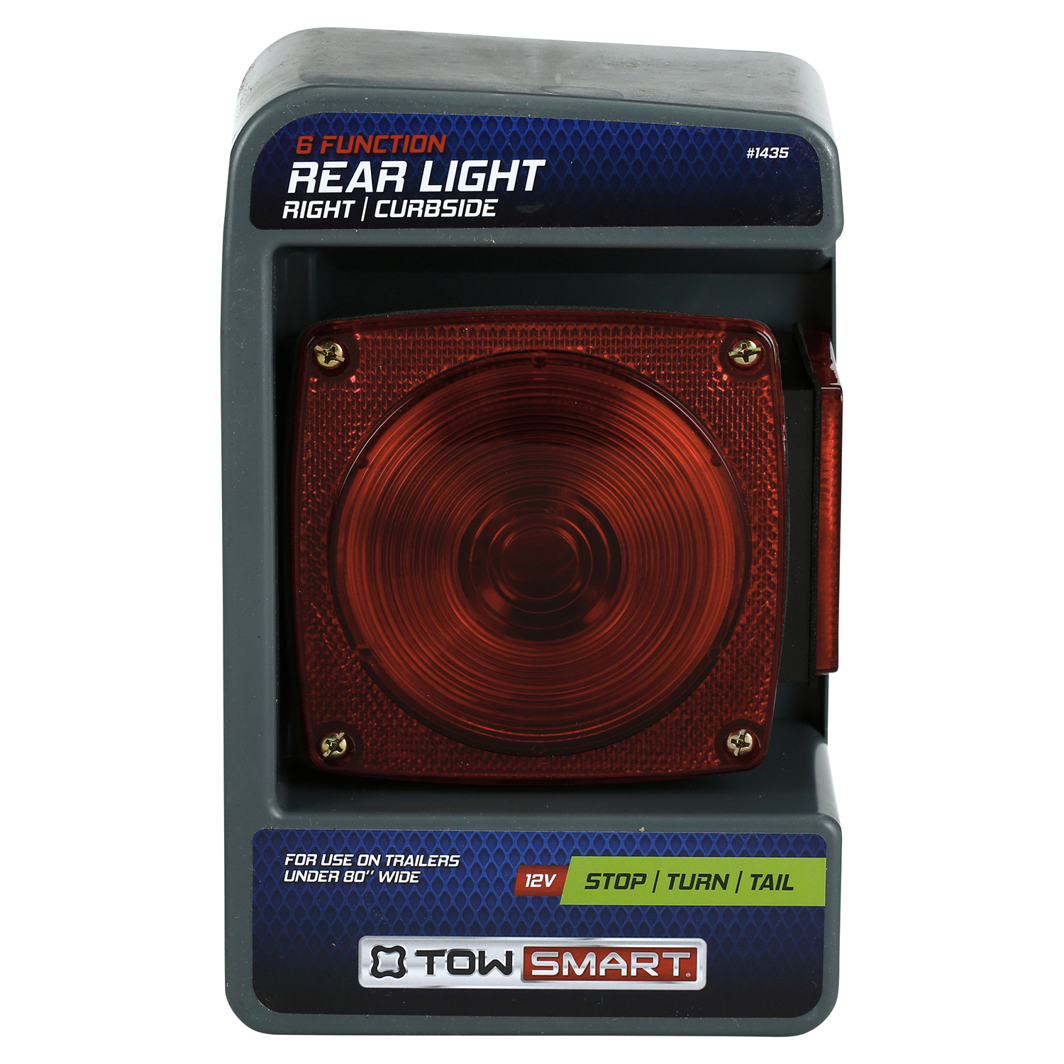 slide 1 of 2, TOWSMART 6 Function Rear Light, Under 80" Right/Curbside, 1 ct