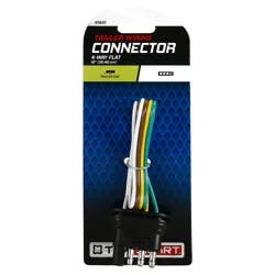 TOWSMART Trailer Wiring Connector - 4 Way Flat, 12"