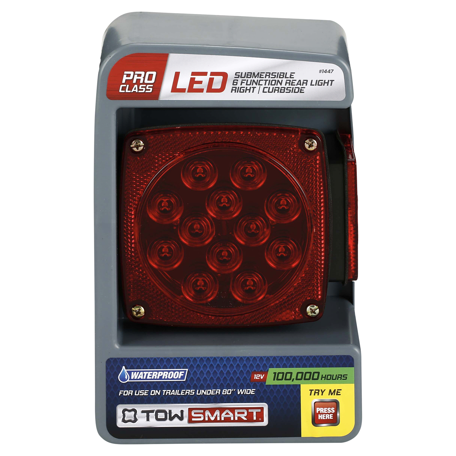 slide 1 of 2, PROCLASS TOWSMART ProClass LED 6 Function Rear Light, Submersible Under 80" Right/Curbside, 1 ct