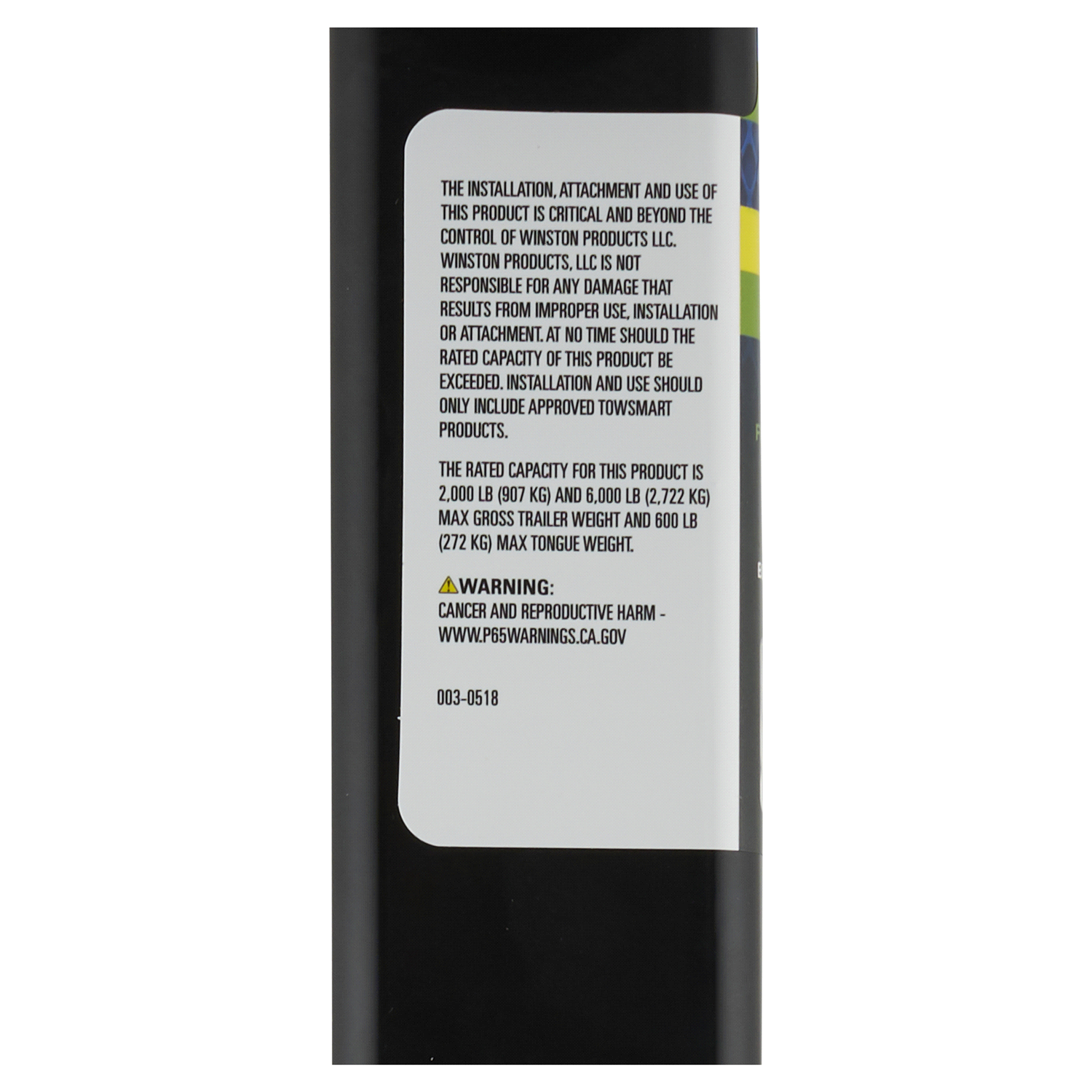 slide 2 of 2, TOWSMART Winston 1 7/8" and 2" Dual Ball Mount, 1 7/8 & 2