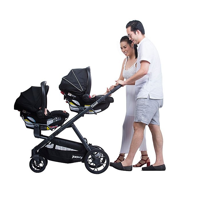 slide 4 of 8, Joovy Qool Stroller - Black Melange, 1 ct