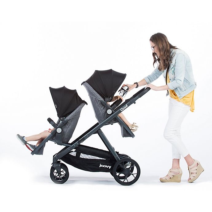 slide 6 of 8, Joovy Qool Stroller - Black Melange, 1 ct