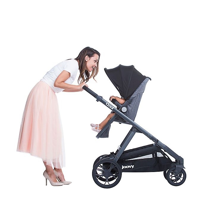 slide 7 of 8, Joovy Qool Stroller - Black Melange, 1 ct