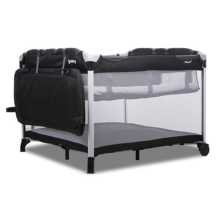 slide 6 of 6, Joovy Room2 Twin Nursery Center - Black, 1 ct