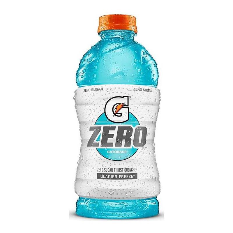 slide 1 of 8, Gatorade G ZERO Glacier Freeze Sports Drink - 28 fl oz Bottle, 28 fl oz
