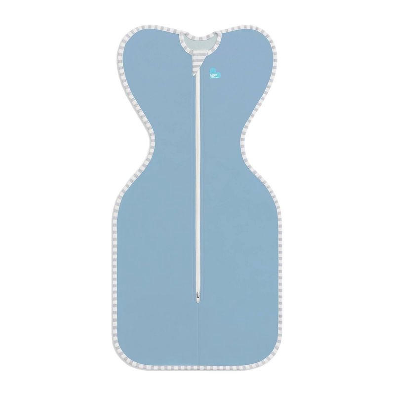 slide 1 of 9, Love to Dream Swaddle Up Sleep Sack- Cotton 1.0 TOG - Dusty Blue - S, 1 ct