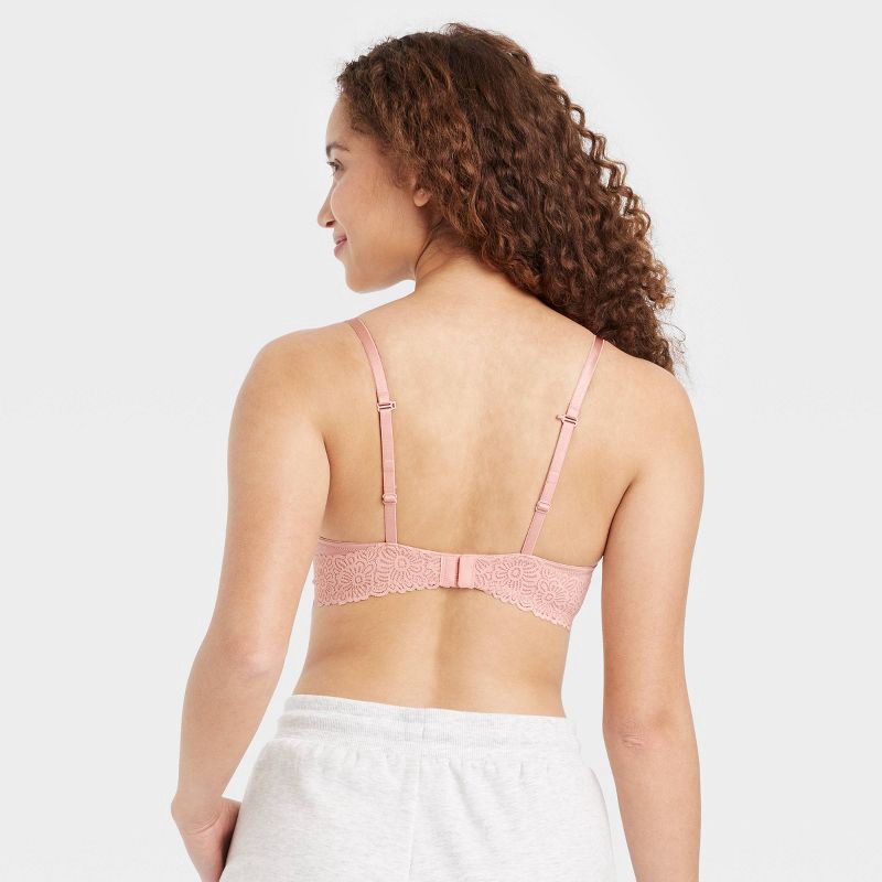 Women's Demi Daydream Push-Up Bra - Auden™ Rose Pink 32C