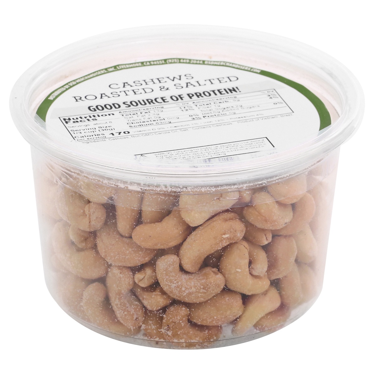slide 10 of 10, DSD Merchandisers Roasted & Salted Cashews - 9 oz, 9 oz