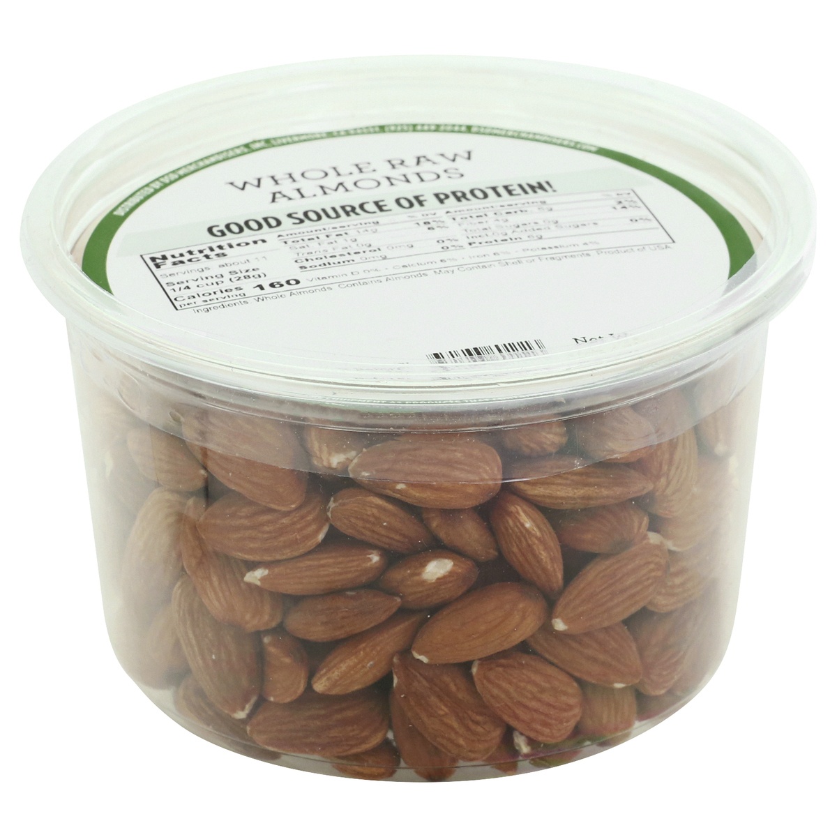 slide 2 of 9, DSD Merchandisers Whole Raw Almonds 11 oz, per lb