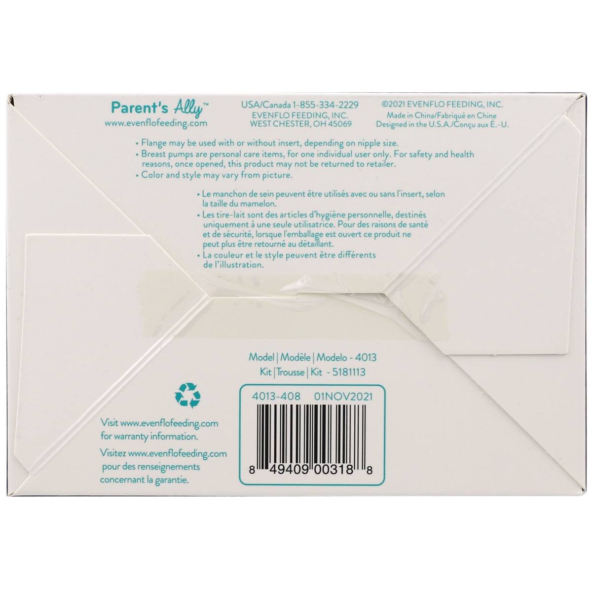 slide 3 of 3, Evenflo Advanced Manual Breast Pump 1 ea, 1 ct