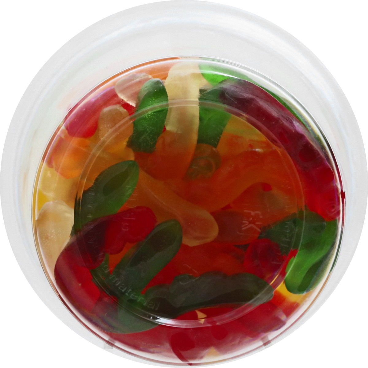 slide 5 of 9, DSD Merchandisers Assorted Fruit Gummy Worms, 13.0 oz