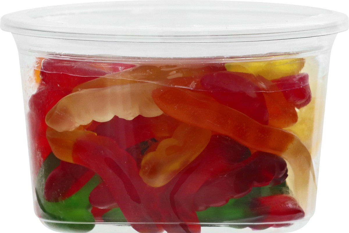 slide 6 of 9, DSD Merchandisers Assorted Fruit Gummy Worms, 13.0 oz