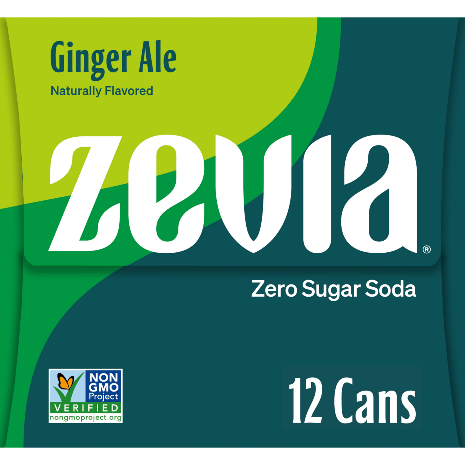 slide 3 of 5, Zevia Ginger Ale Zero Calorie Soda - 144 fl oz, 12 ct; 12 fl oz