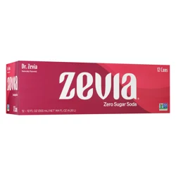 Zevia Zero Sugar Soda - 12 ct