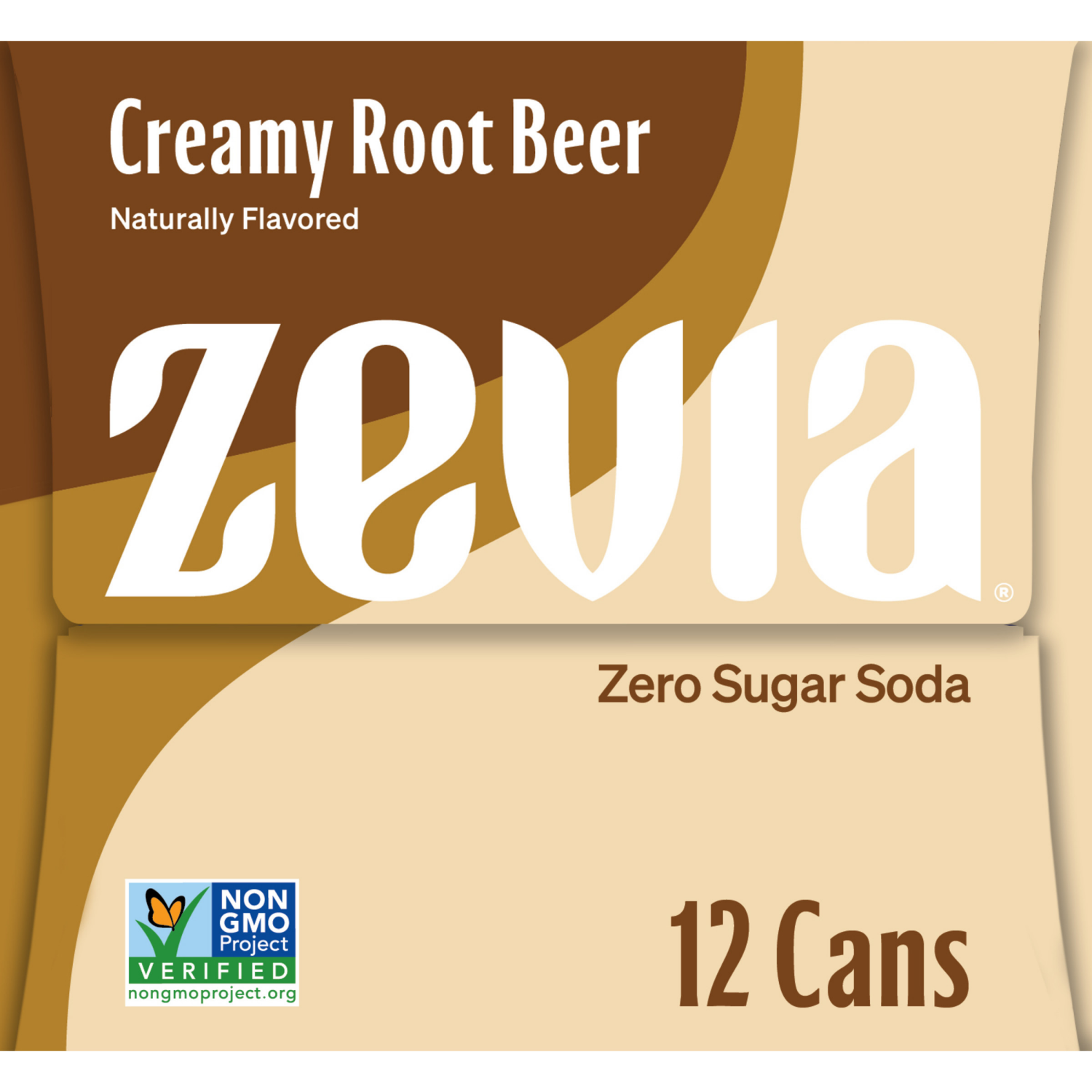 slide 3 of 5, Zevia Root Beer Zero Calorie Soda - 144 fl oz, 12 ct; 12 fl oz