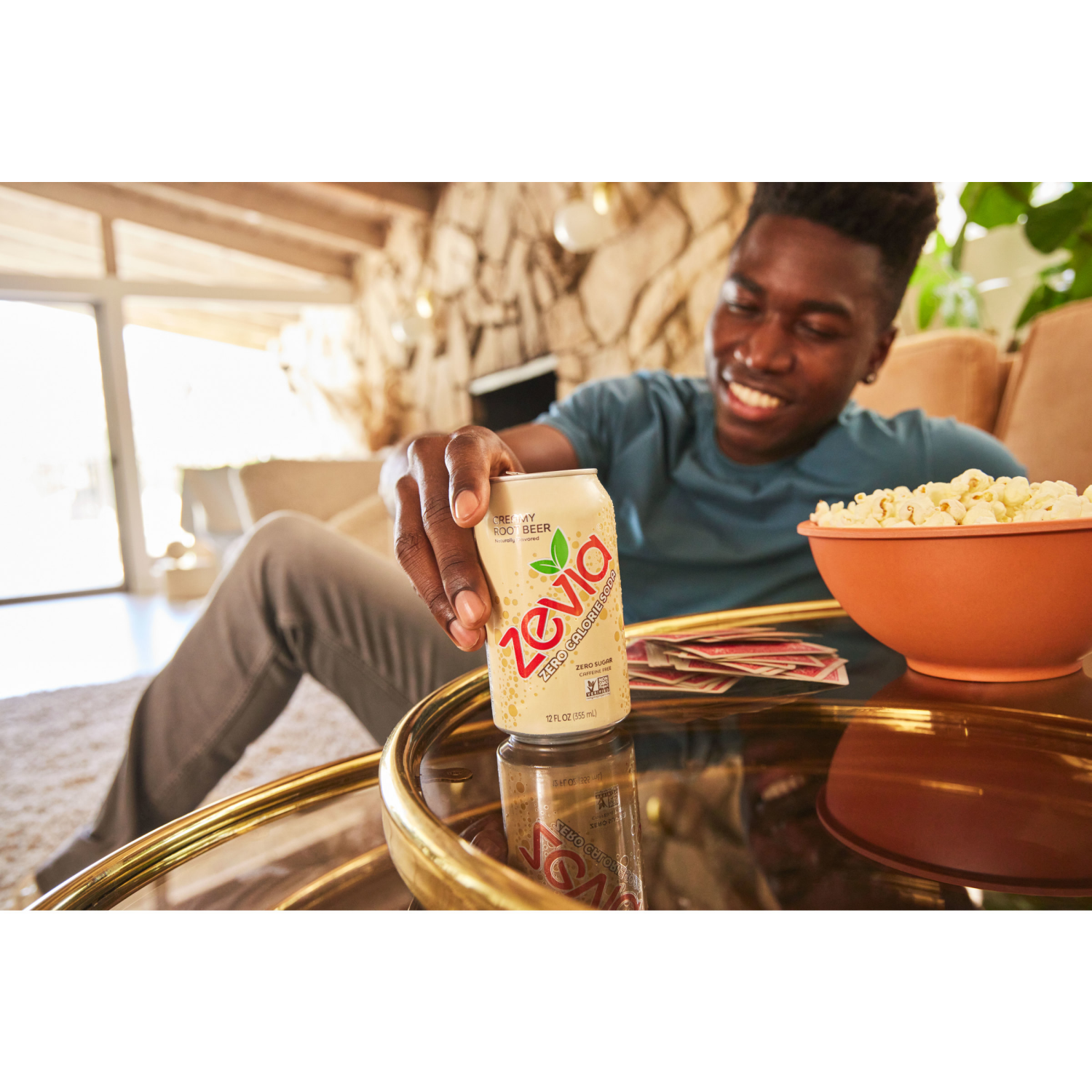 slide 4 of 5, Zevia Root Beer Zero Calorie Soda - 144 fl oz, 12 ct; 12 fl oz