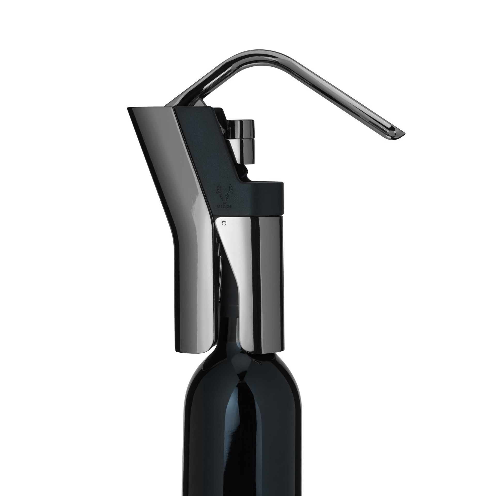 slide 2 of 5, Viski Gunmetal Plated Heavyweight Lever Corkscrew 1 ea, 1 ct