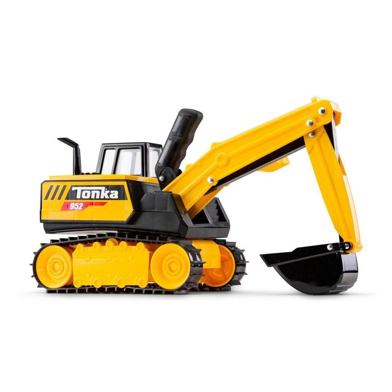 slide 7 of 8, Tonka Classics - Excavator: Non-Powered Construction Vehicle, Gross & Social Skills, Indoor/Outdoor Toy by Hasbro, 1 ct