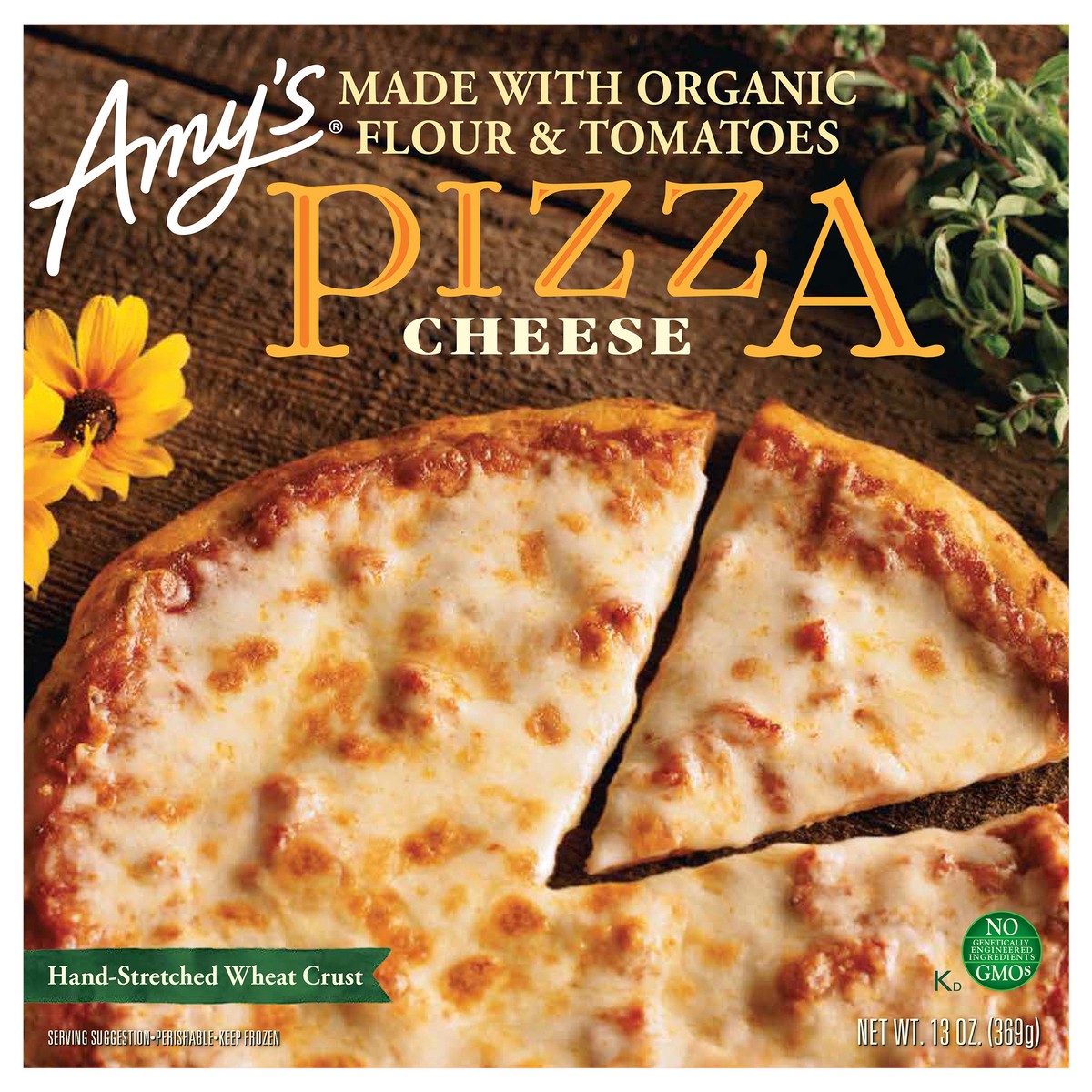 slide 1 of 1, Amy's Cheese Pizza, 13 oz