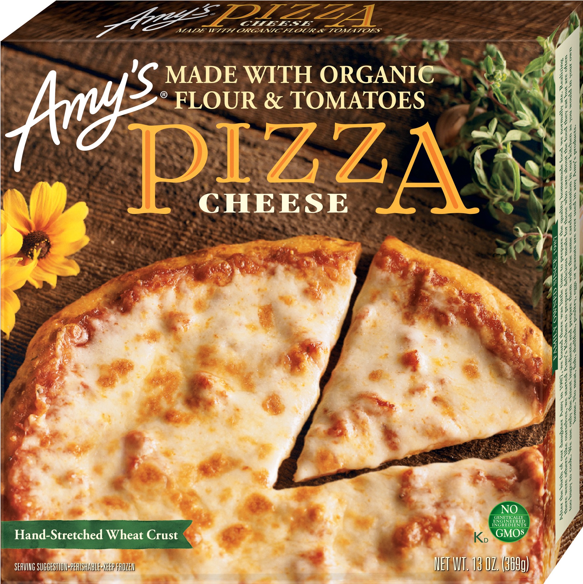 slide 1 of 1, Amy's Kitchen Cheese Pizza, 13 oz