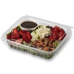 Publix Deli Strawberry and Glazed Pecan, Grab & Go Salad (820 Cal/Salad)