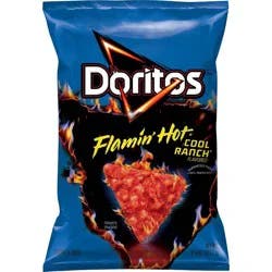 Doritos Flamin' Hot Cool Ranch Tortilla Chips - 9.25oz