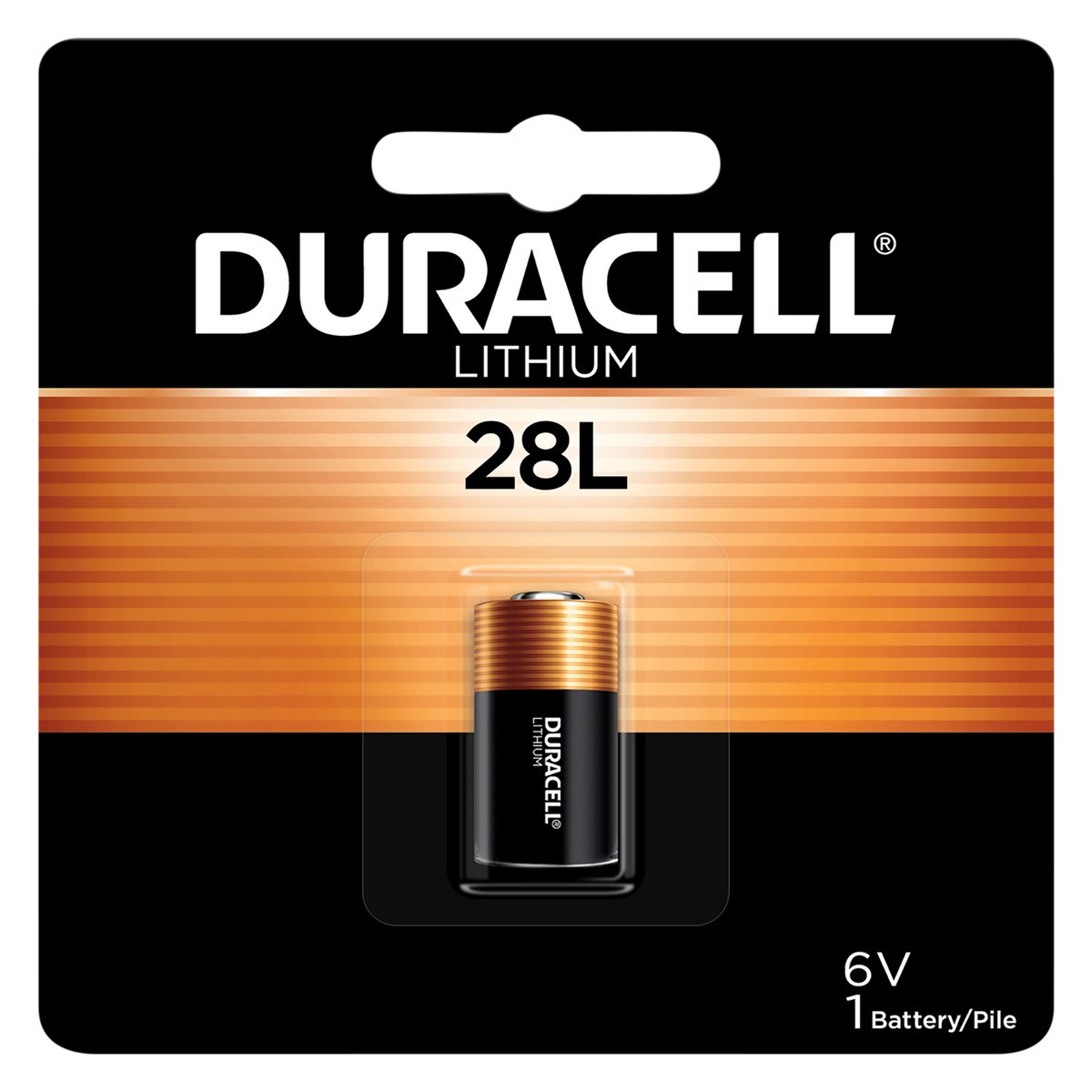 slide 1 of 3, Duracell 28L Lithium Battery, 1-Pack, 1 ct