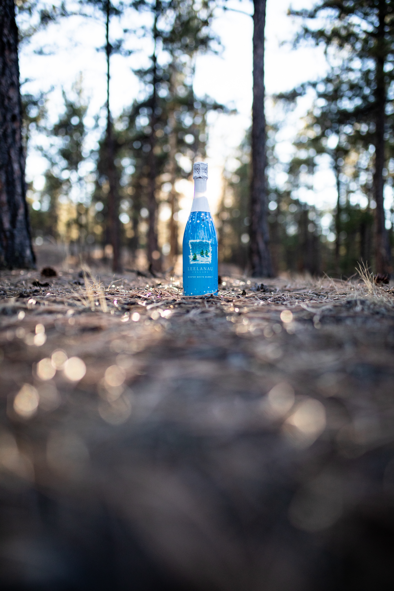 slide 4 of 6, Leelanau Cellars Winter White Bubbly, 750 ml