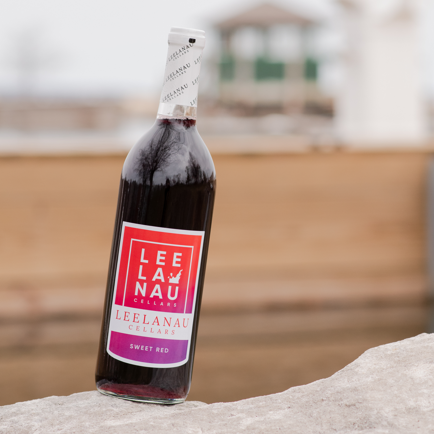 slide 2 of 5, Leelanau Cellars Sweet Red Michigan, 750 ml