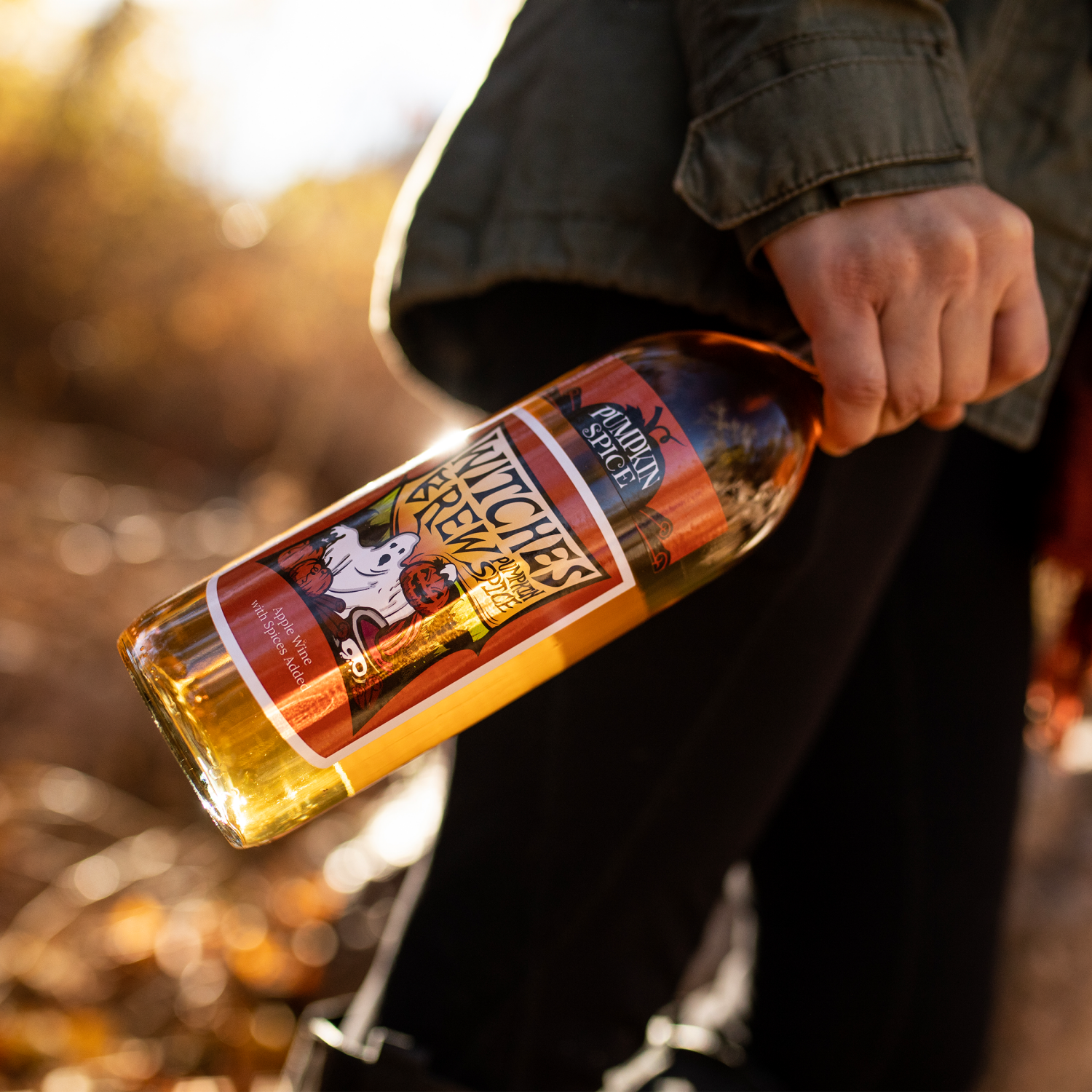 slide 2 of 4, Leelanau Cellars Leelanau Witches Brew Pumpkin Spice Wine - 750ml Bottle, 750 ml